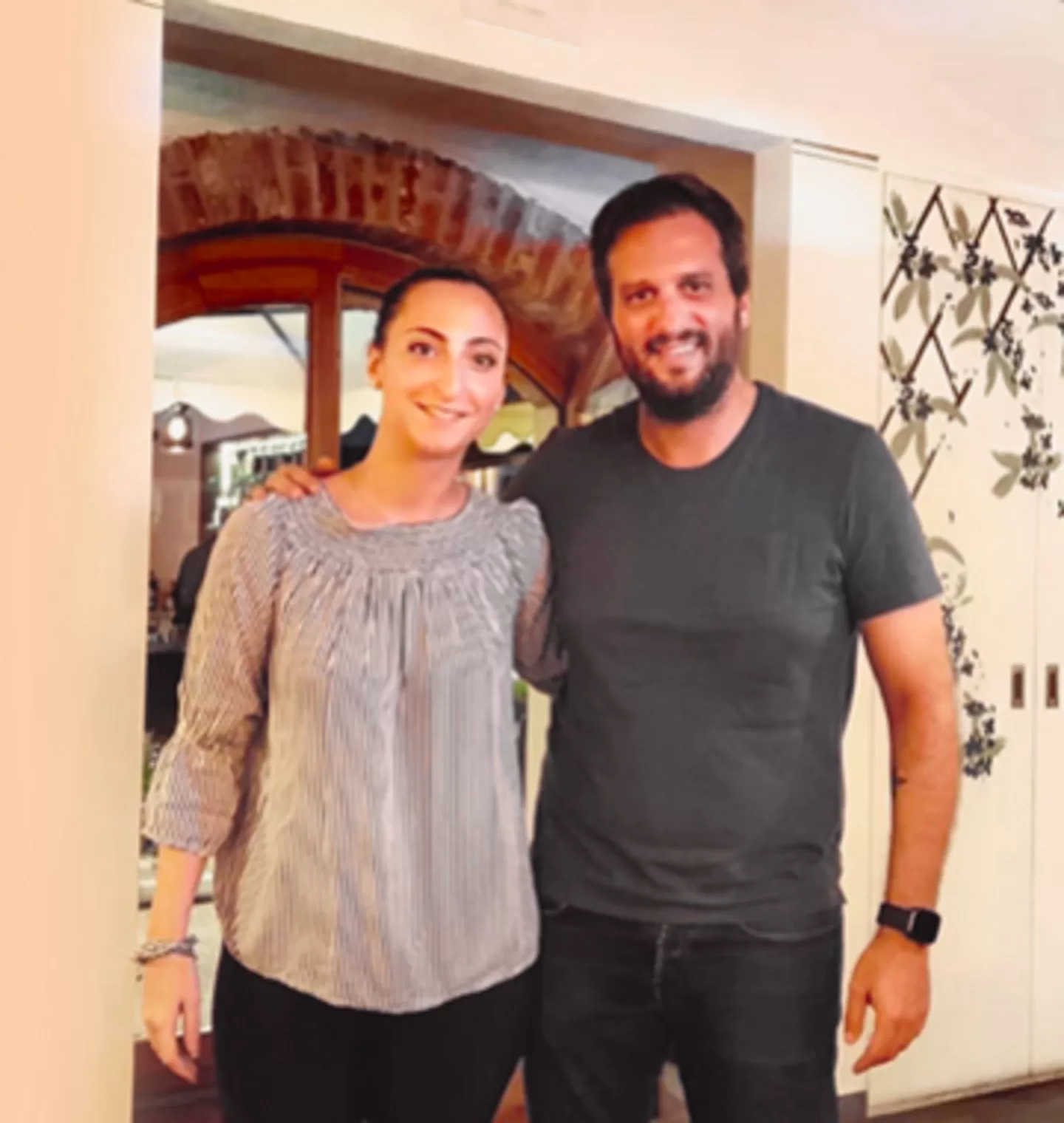 Hotel e Ristorante Cascina Sesmones: Ospite Gaetano Pecoraro